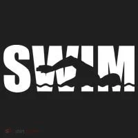 Swim swimmer Tumbler thumb 3