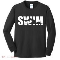 Swim swimmer Kids Long Sleeve Shirt thumb 0