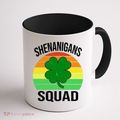 Shenanigans Squad Coffee Mug back