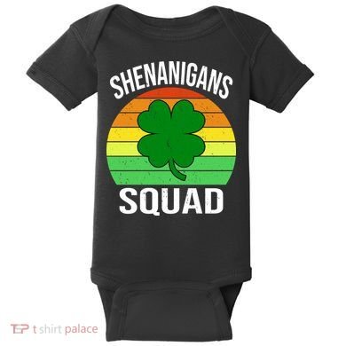 Shenanigans Squad Baby Bodysuit