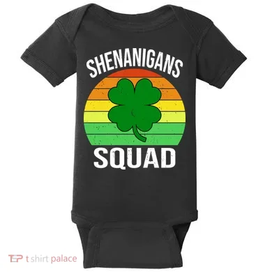 Shenanigans Squad Baby Bodysuit