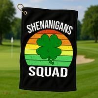 Shenanigans Squad Golf Towel thumb 1