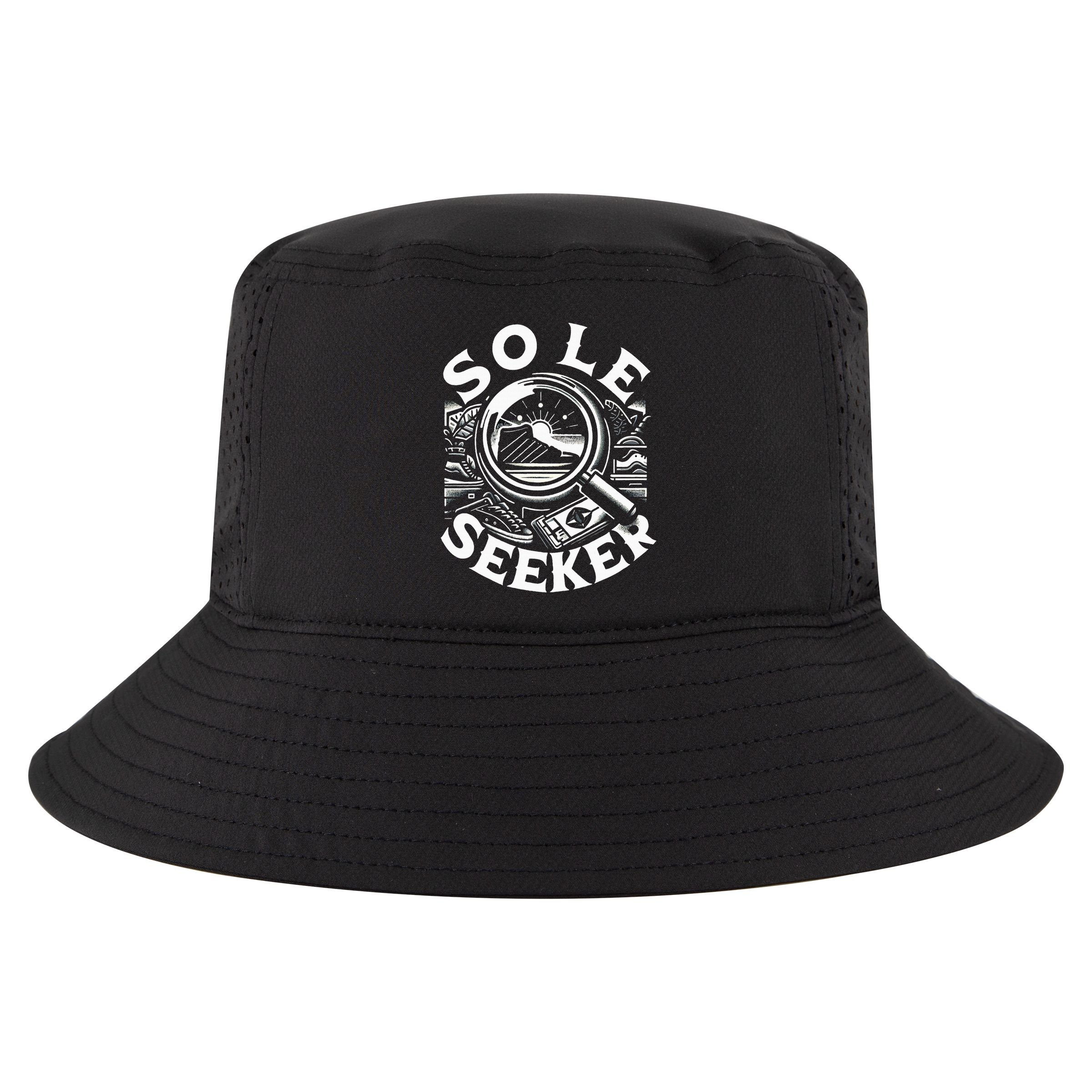 Sole Seeker Shoe Collector Sneakerhead Cool Comfort Performance Bucket Hat
