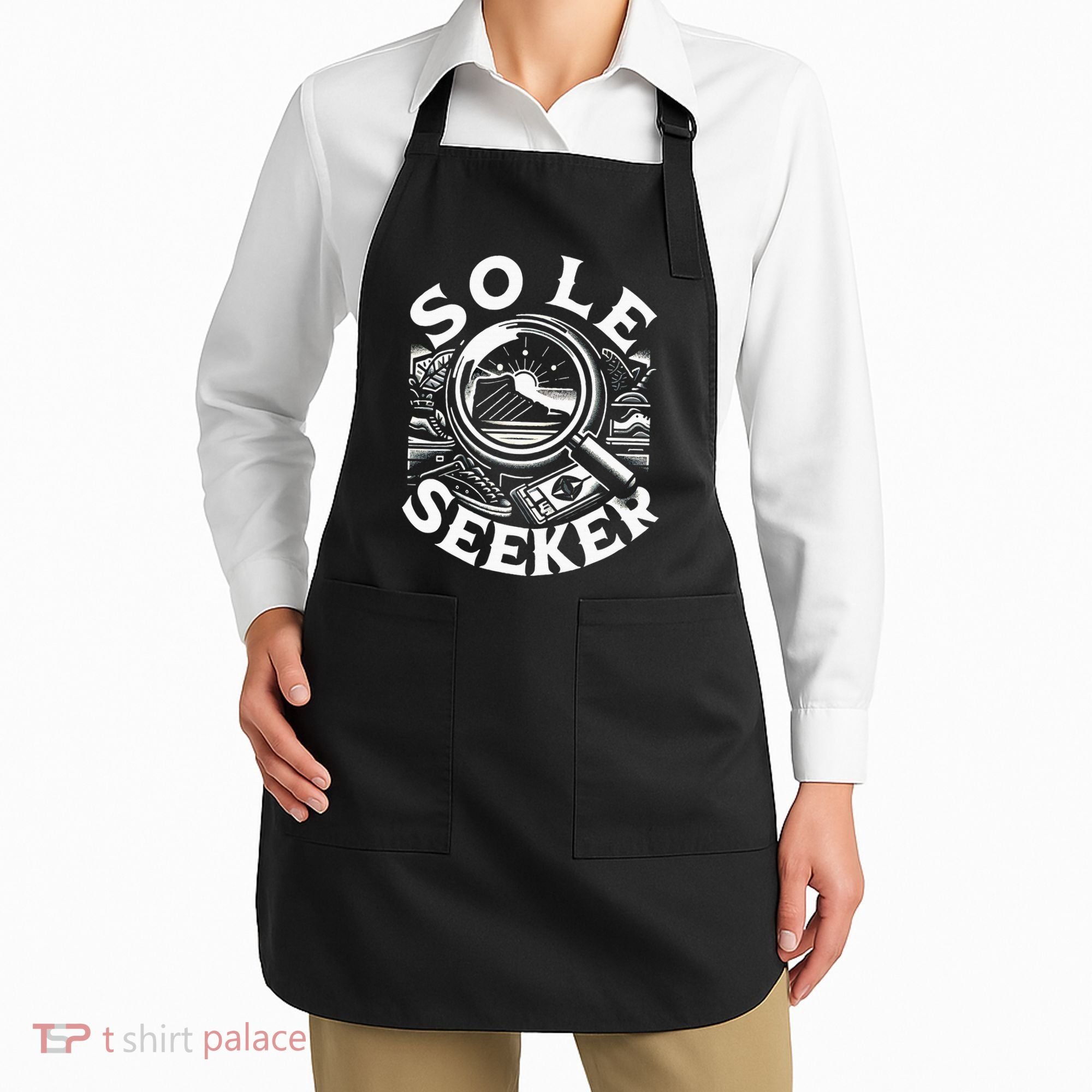 Sole Seeker Shoe Collector Sneakerhead Apron