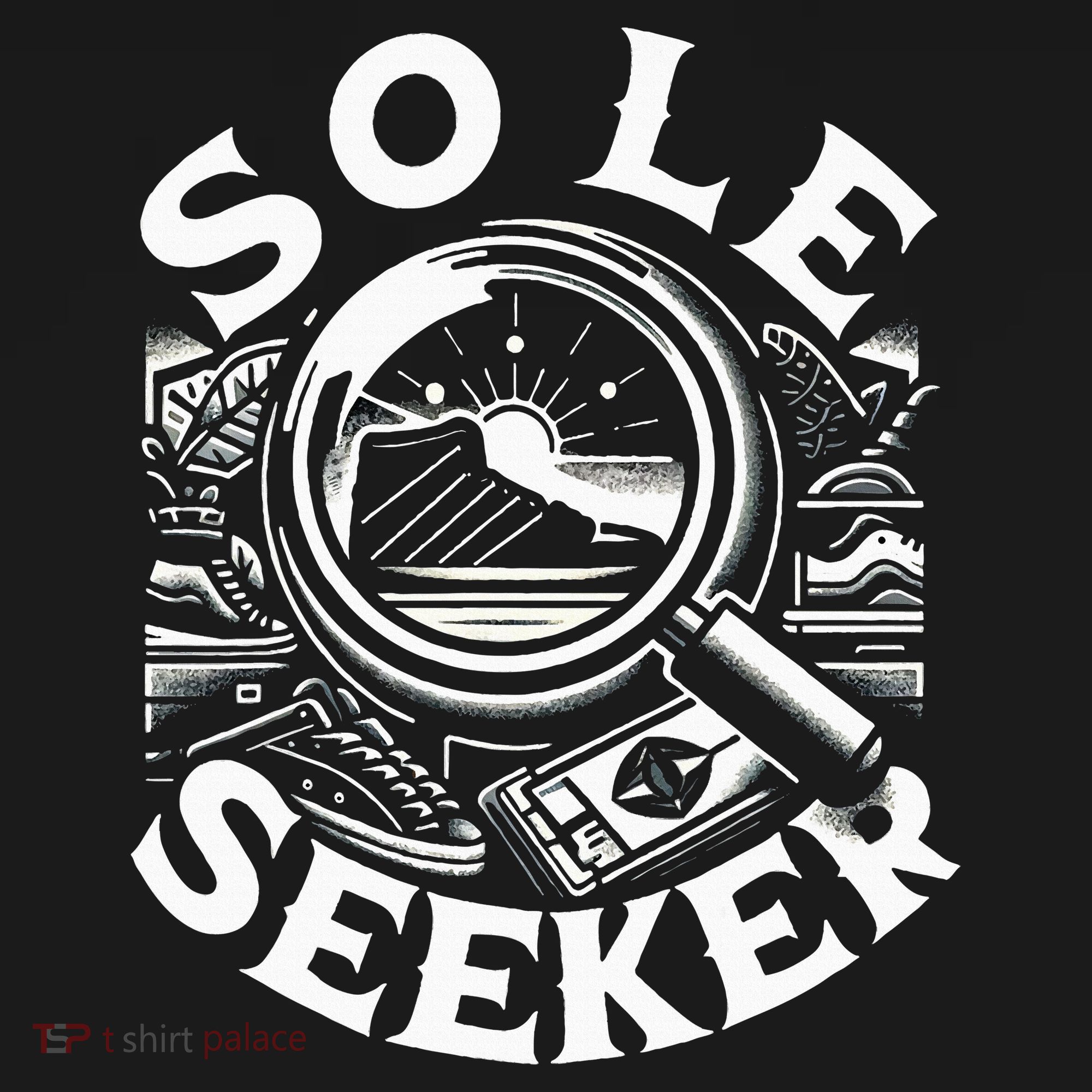 Sole Seeker Shoe Collector Sneakerhead Apron