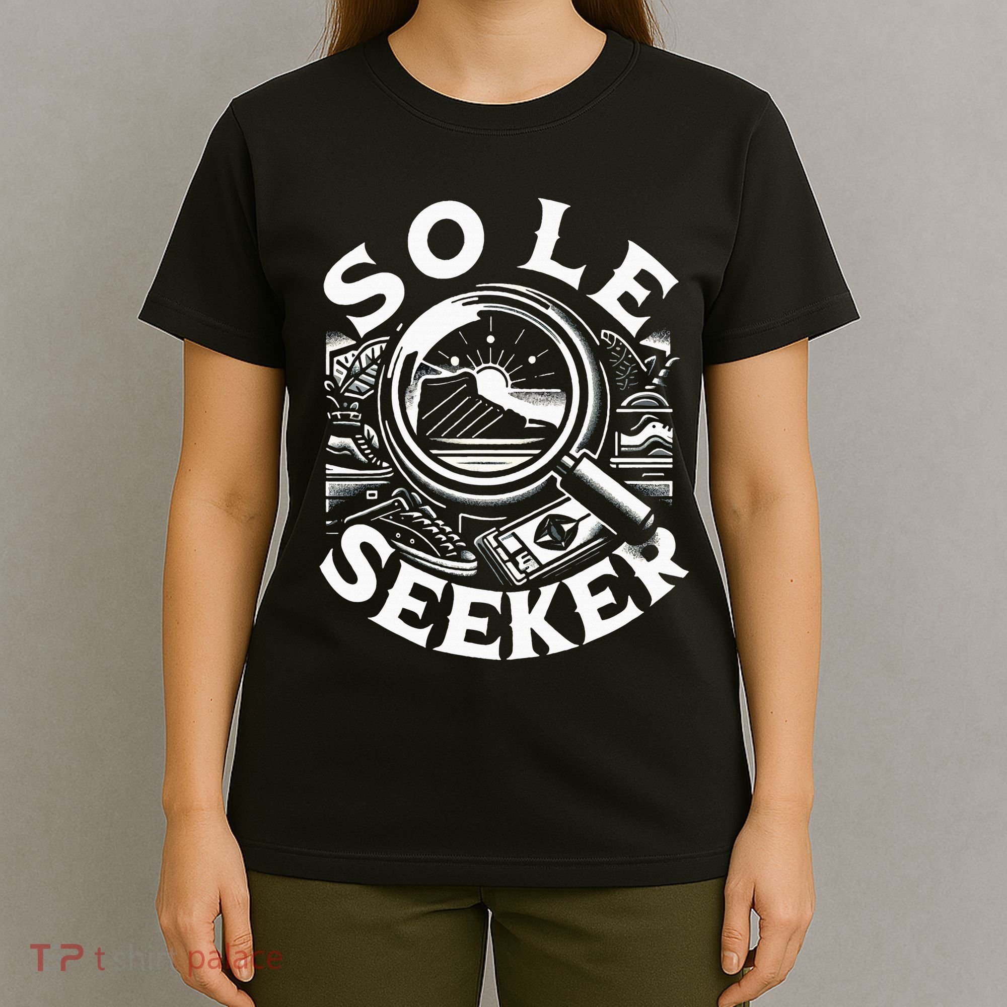 Sole Seeker Shoe Collector Sneakerhead T-Shirt
