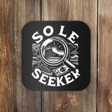 Sole Seeker Shoe Collector Sneakerhead Coaster