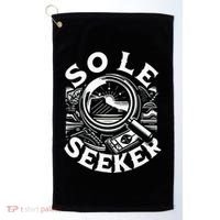 Sole Seeker Shoe Collector Sneakerhead Golf Towel thumb 0