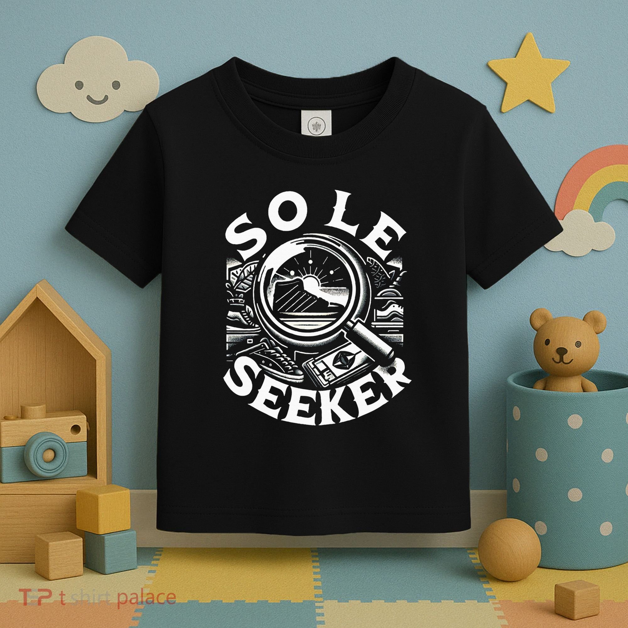 Sole Seeker Shoe Collector Sneakerhead Toddler T-Shirt