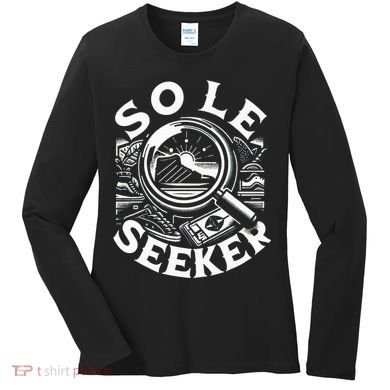 Sole Seeker Shoe Collector Sneakerhead Women's Long Sleeve Shirt