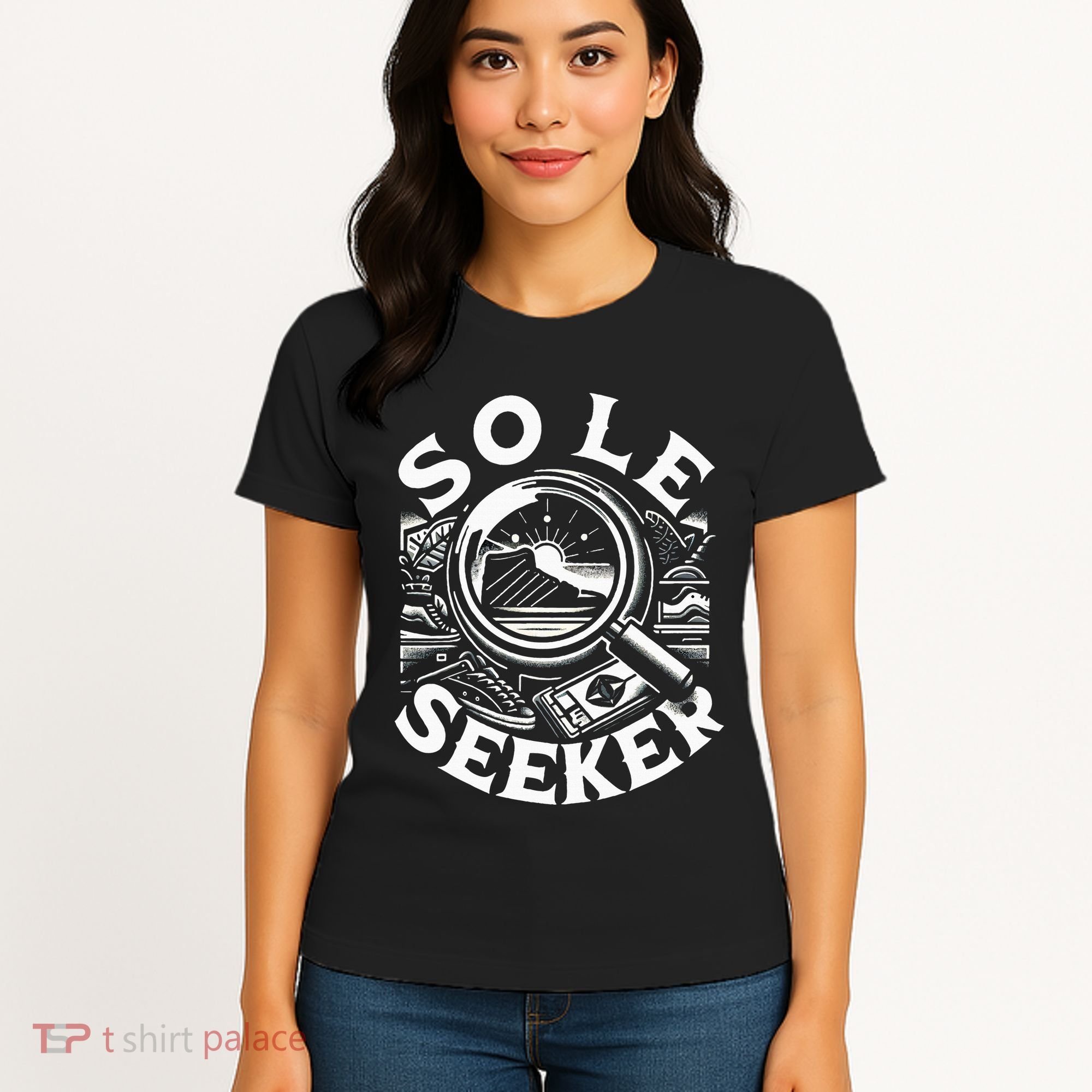 Sole Seeker Shoe Collector Sneakerhead Women's T-Shirt
