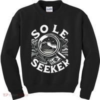 Sole Seeker Shoe Collector Sneakerhead Kids Sweatshirt thumb 0