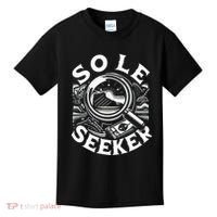 Sole Seeker Shoe Collector Sneakerhead Kids T-Shirt thumb 0
