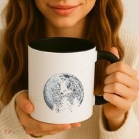 Skater Skateboarder Skateboard Moon Skateboarding Gift Coffee Mug thumb 3