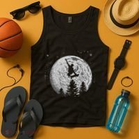 Skater Skateboarder Skateboard Moon Skateboarding Gift Tank Top thumb 4