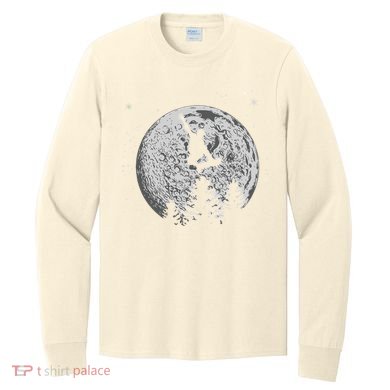 Skater Skateboarder Skateboard Moon Skateboarding Gift Long Sleeve Shirt