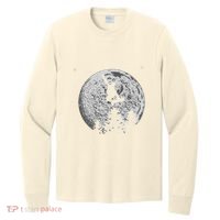 Skater Skateboarder Skateboard Moon Skateboarding Gift Long Sleeve Shirt thumb 0