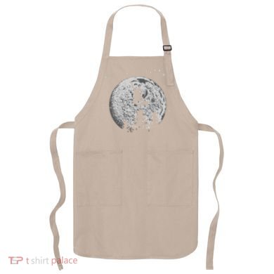 Skater Skateboarder Skateboard Moon Skateboarding Gift Apron
