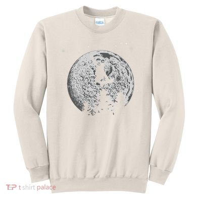 Skater Skateboarder Skateboard Moon Skateboarding Gift Sweatshirt