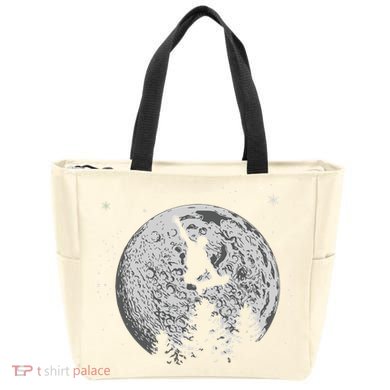 Skater Skateboarder Skateboard Moon Skateboarding Gift Tote Bag