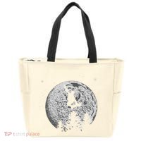 Skater Skateboarder Skateboard Moon Skateboarding Gift Tote Bag thumb 0