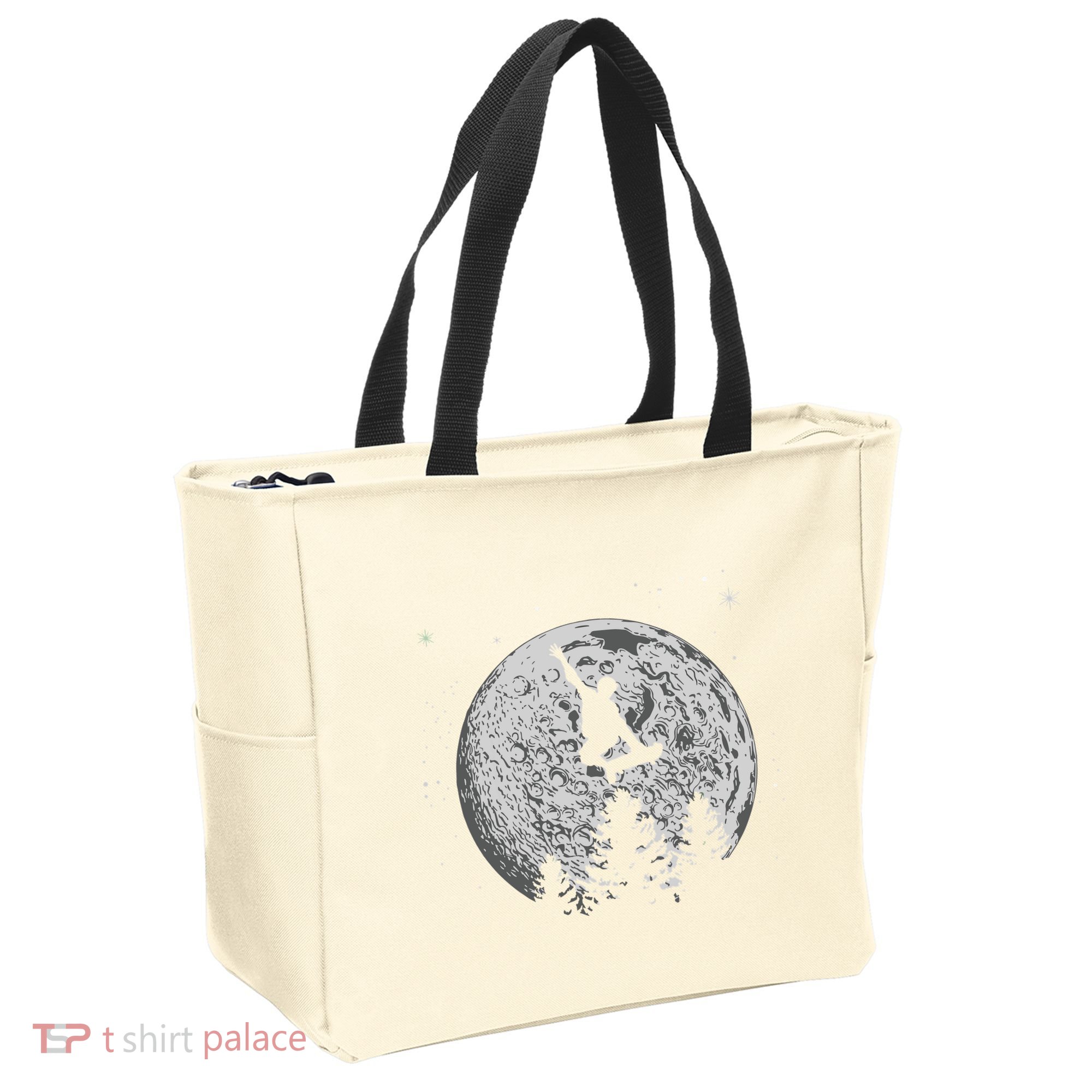 Skater Skateboarder Skateboard Moon Skateboarding Gift Tote Bag