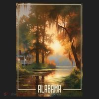 Serene Southern Sunset Alabama Women's Sweatshirt thumb 2