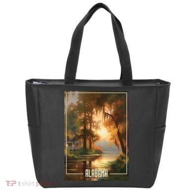 Serene Southern Sunset Alabama Tote Bag