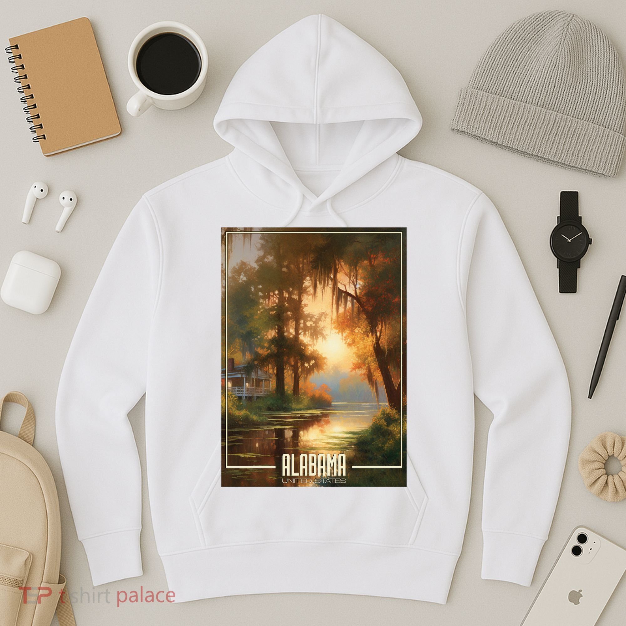Serene Southern Sunset Alabama Hoodie