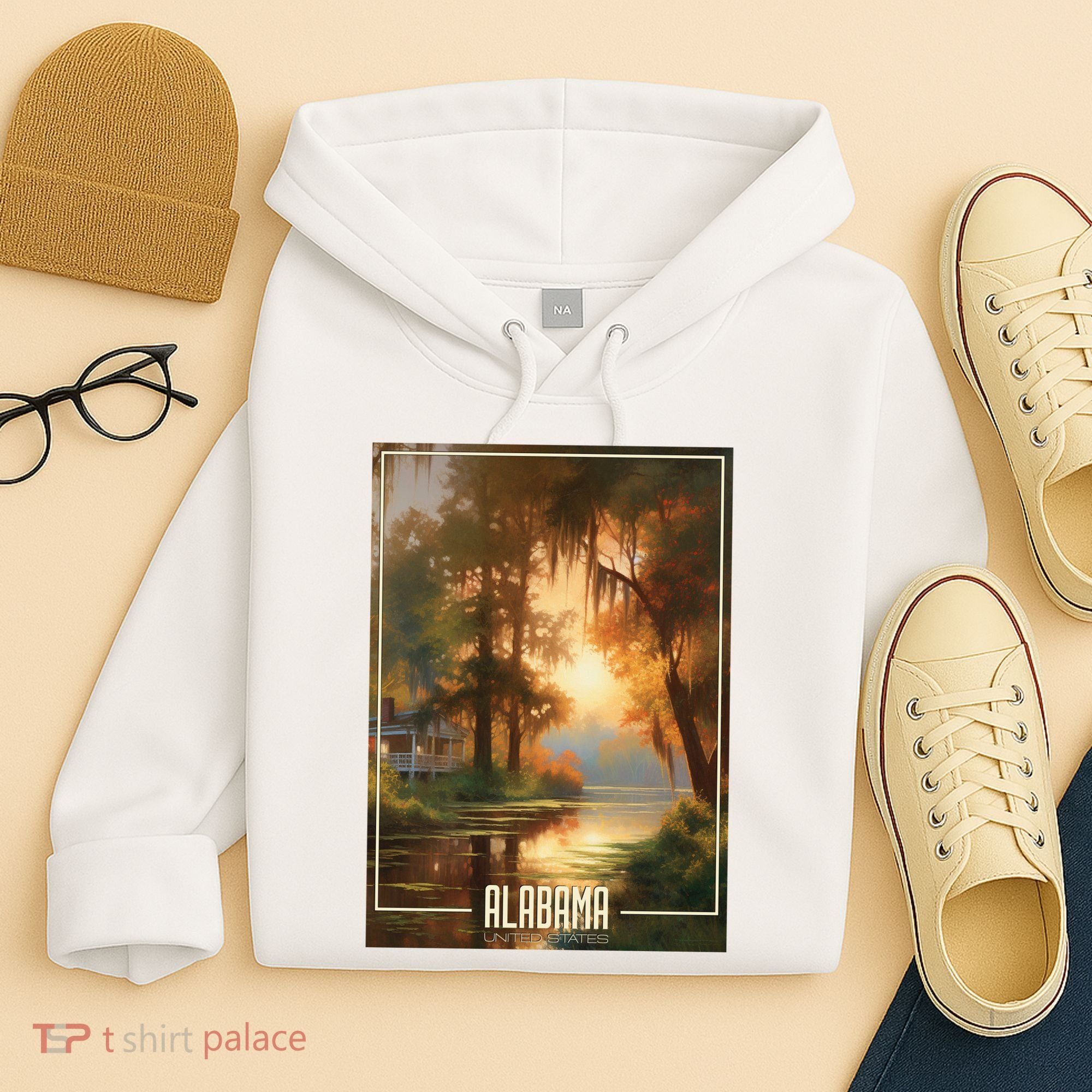 Serene Southern Sunset Alabama Hoodie