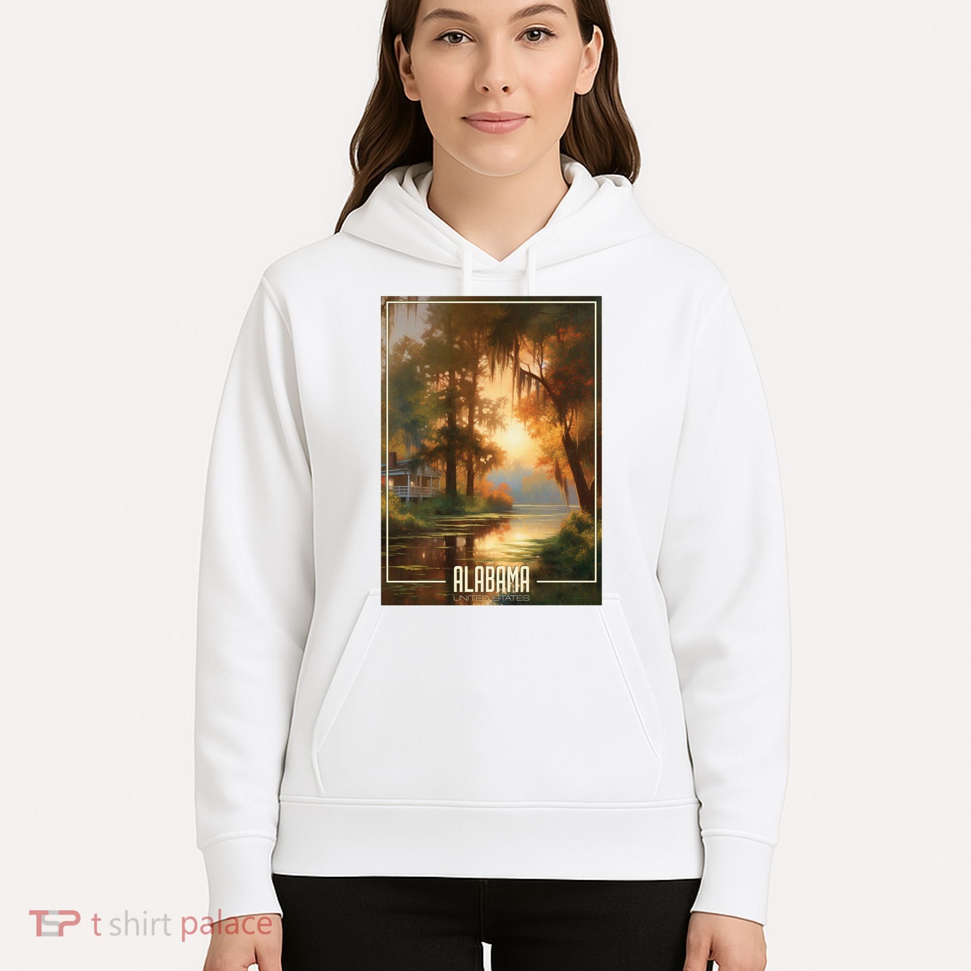 Serene Southern Sunset Alabama Hoodie