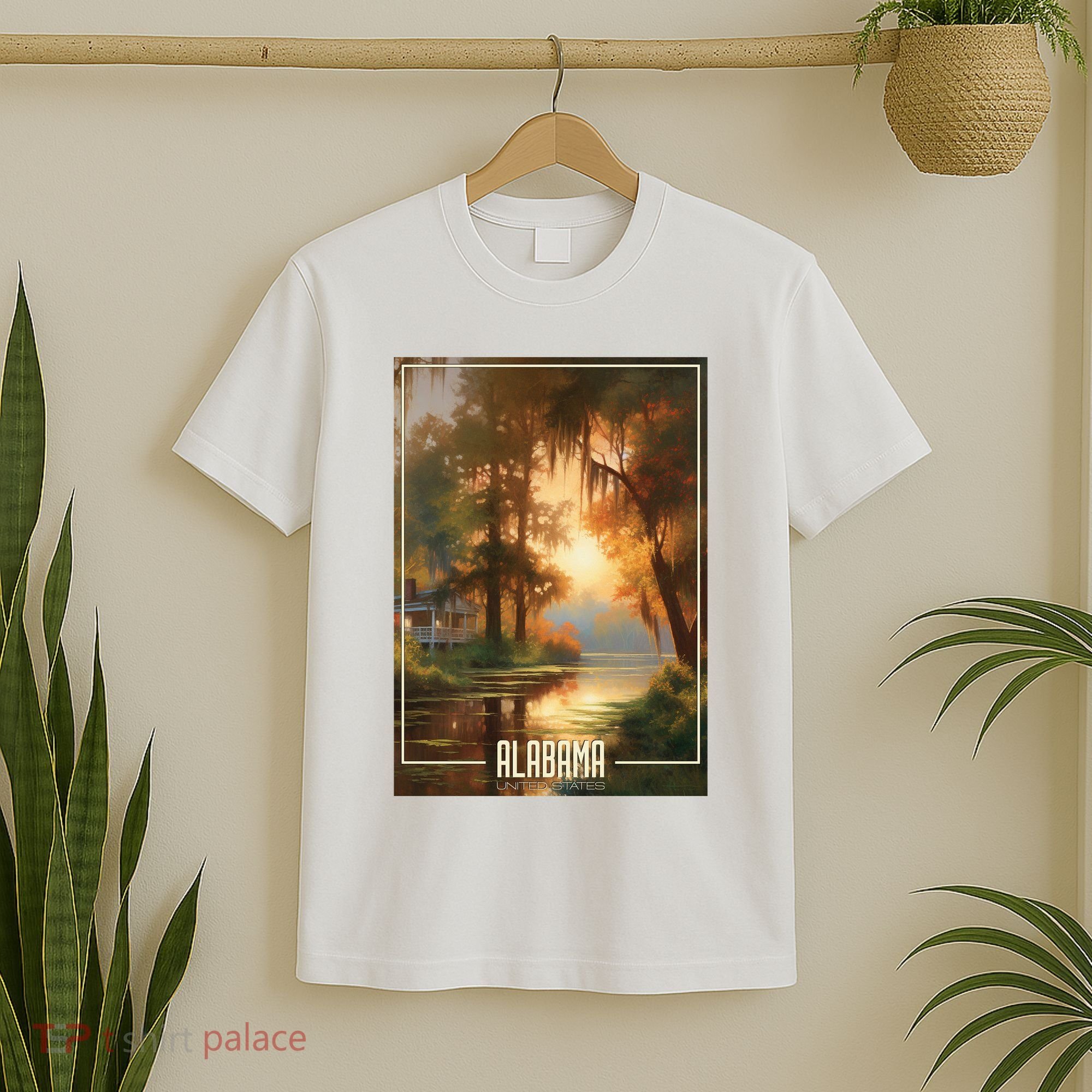 Serene Southern Sunset Alabama T-Shirt