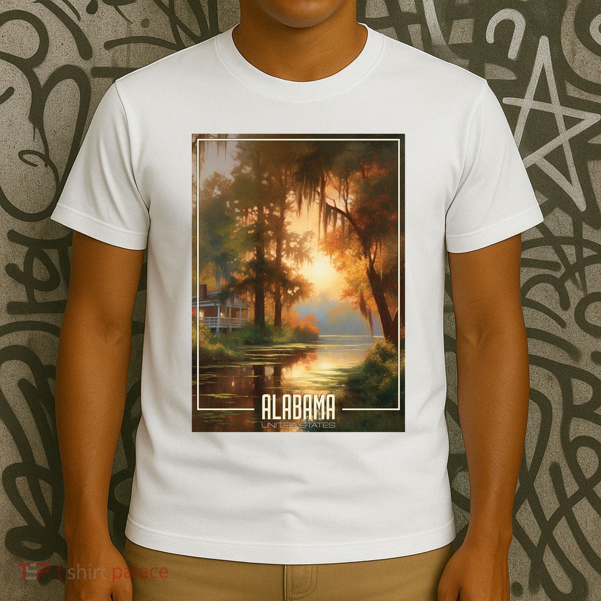 Serene Southern Sunset Alabama T-Shirt
