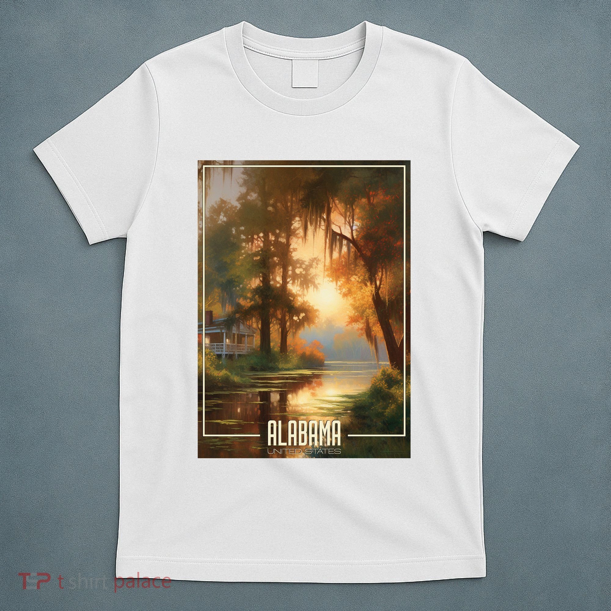 Serene Southern Sunset Alabama T-Shirt
