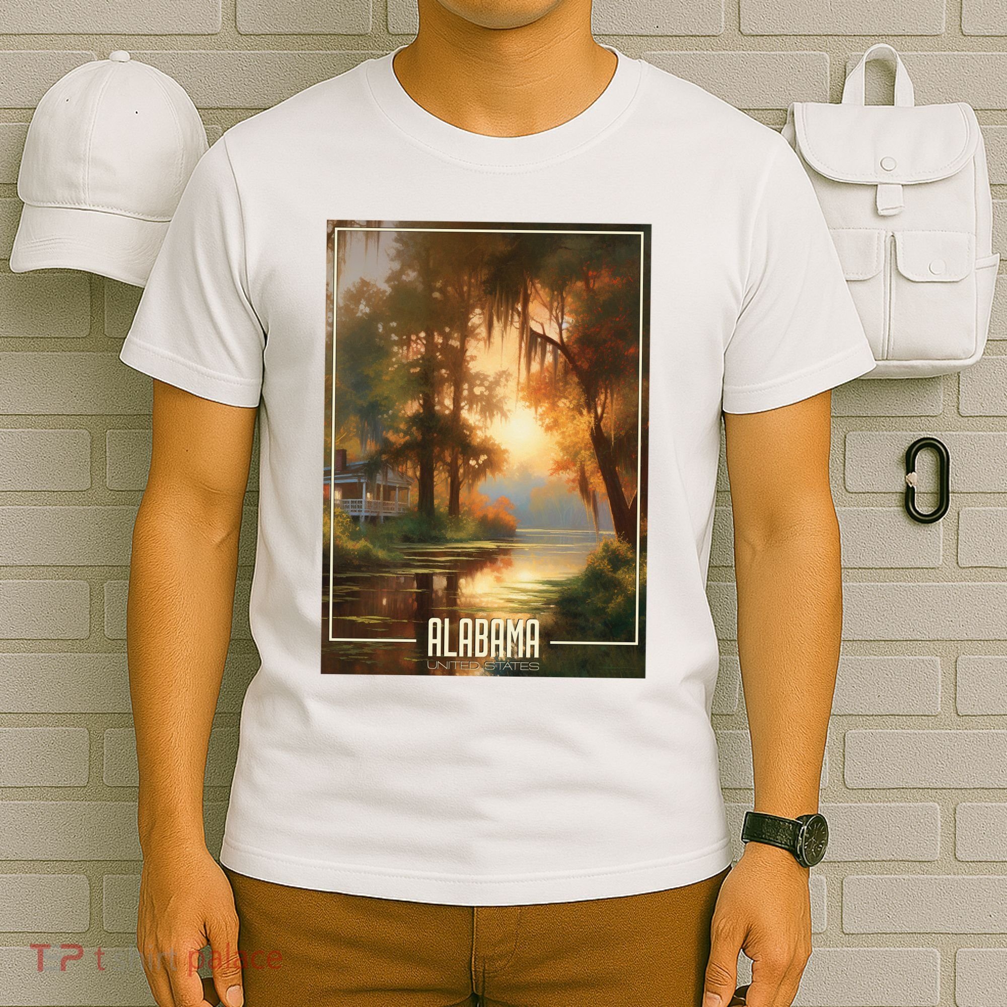 Serene Southern Sunset Alabama T-Shirt