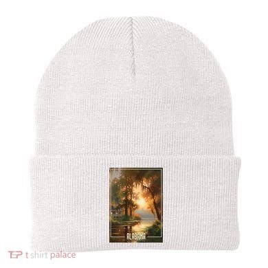 Serene Southern Sunset Alabama Beanie