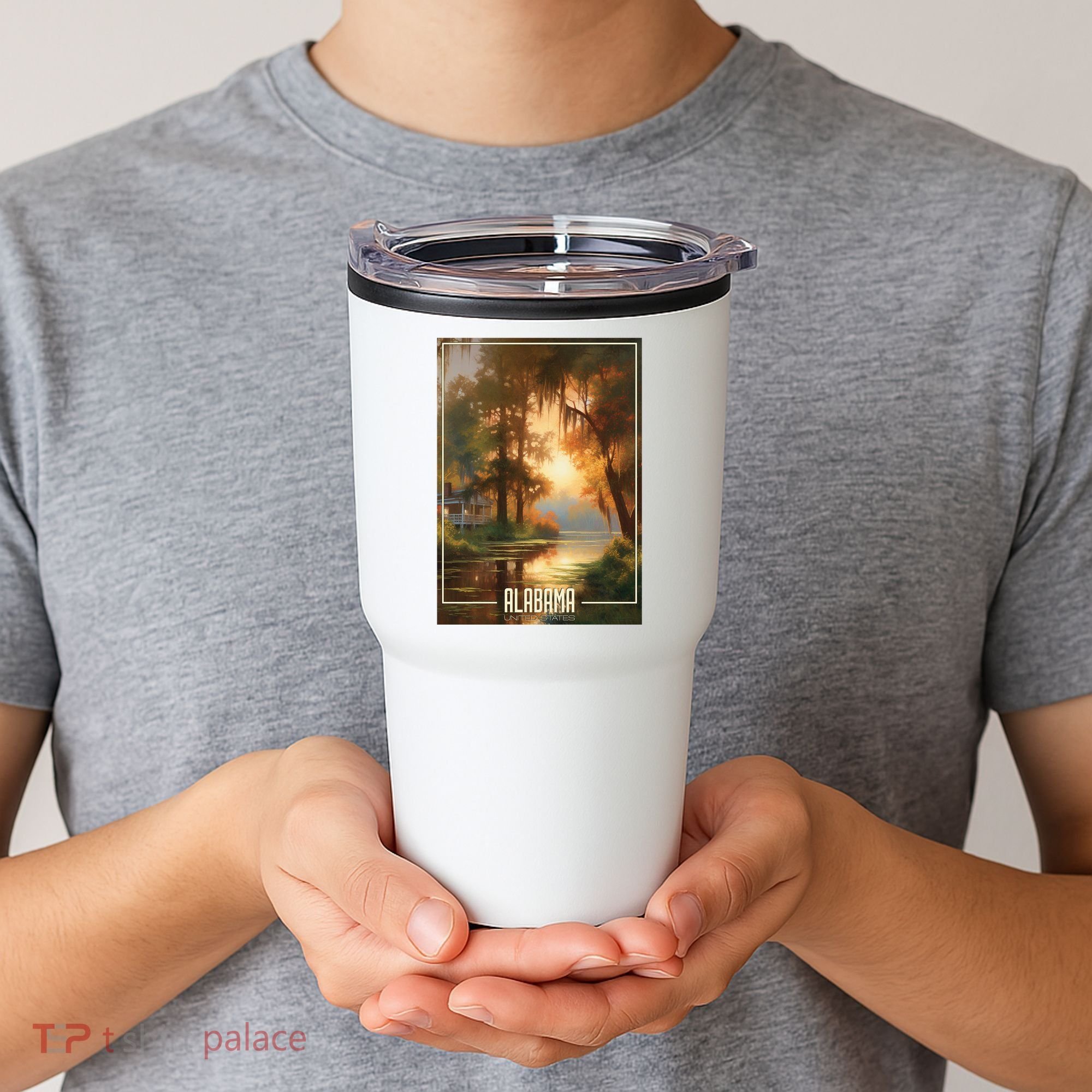 Serene Southern Sunset Alabama Tumbler