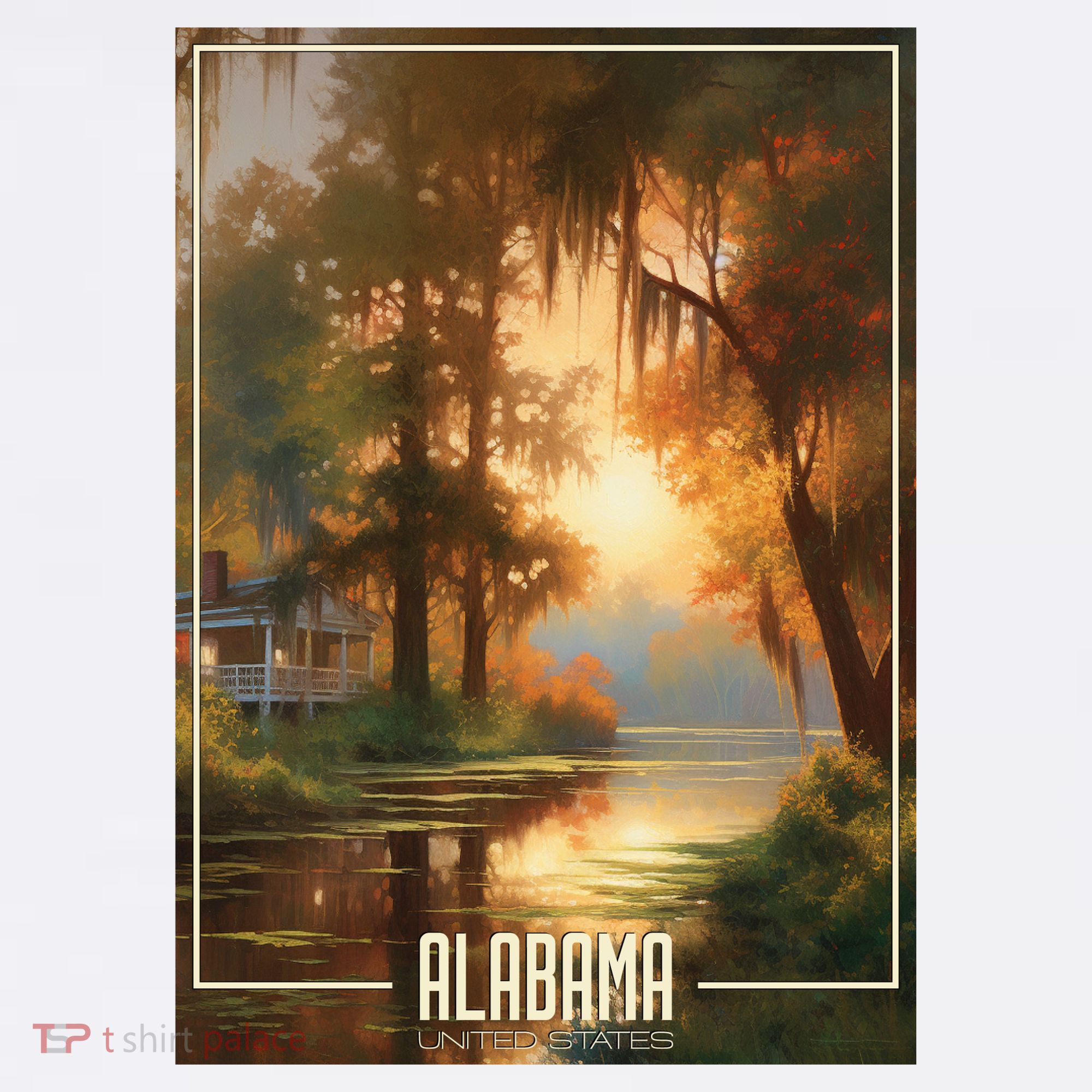 Serene Southern Sunset Alabama Hat