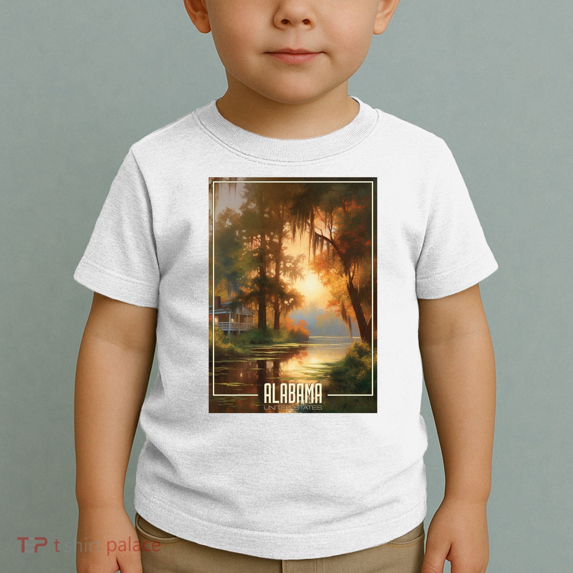 Serene Southern Sunset Alabama Toddler T-Shirt