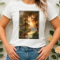 Serene Southern Sunset Alabama Women's T-Shirt thumb 2