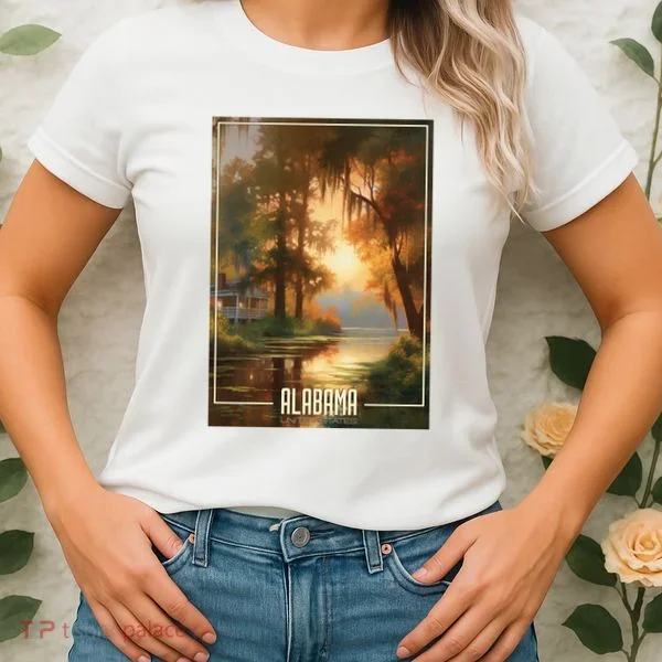Serene Southern Sunset Alabama Women's T-Shirt