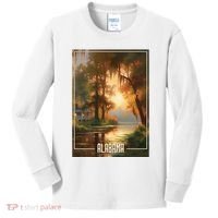 Serene Southern Sunset Alabama Kids Long Sleeve Shirt thumb 0