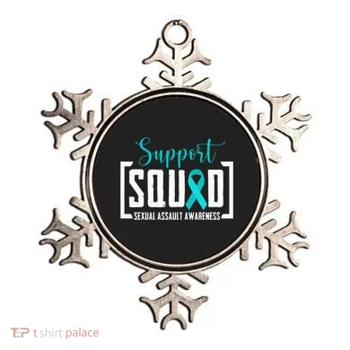 Support Squad Sexual Assault Awareness Month Support Victim Ornament