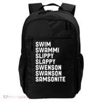 Swammi Slippy Slappy Swenson Swanson Samsonite Backpack thumb 0