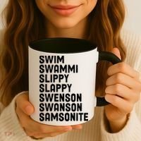 Swammi Slippy Slappy Swenson Swanson Samsonite Coffee Mug thumb 3