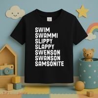 Swammi Slippy Slappy Swenson Swanson Samsonite Toddler T-Shirt thumb 3
