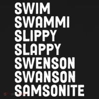 Swammi Slippy Slappy Swenson Swanson Samsonite Kids Long Sleeve Shirt thumb 2