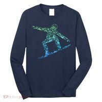 Snowboard Snowboarder Snowboarding Long Sleeve Shirt thumb 0