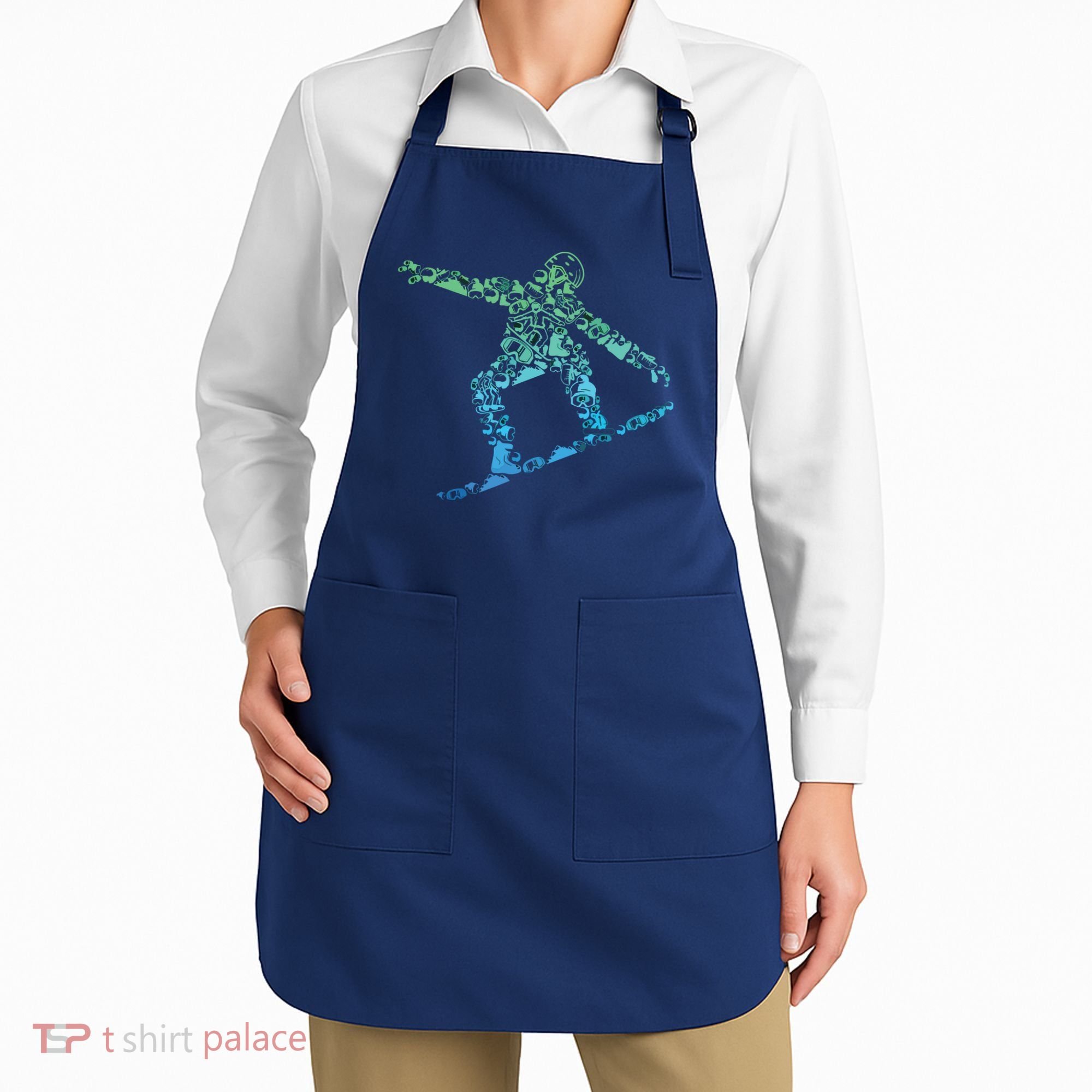 Snowboard Snowboarder Snowboarding Apron