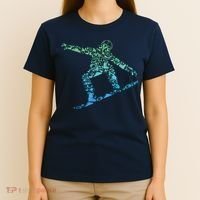 Snowboard Snowboarder Snowboarding T-Shirt thumb 4